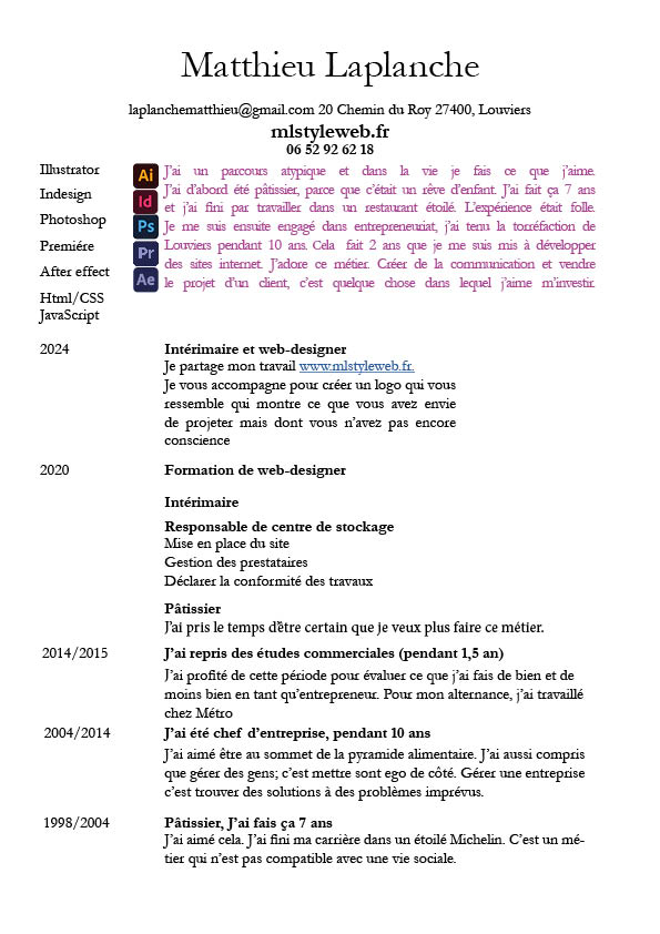 cv cpam